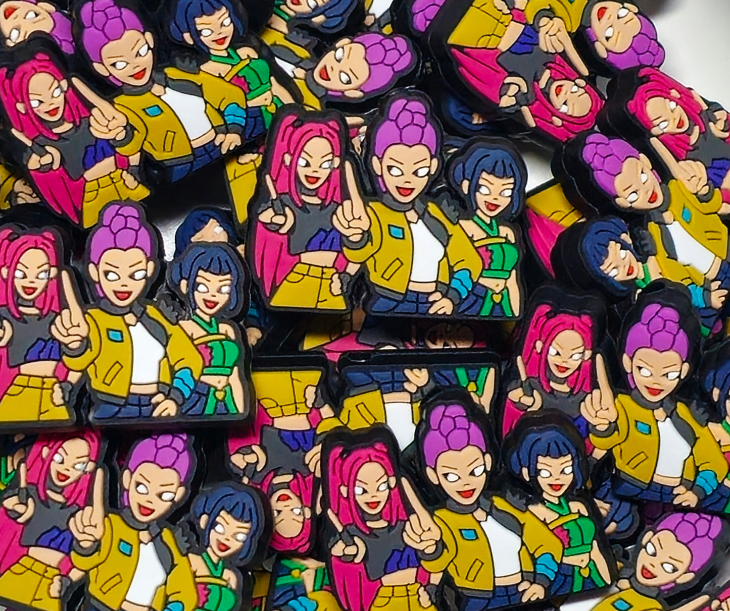 New 1 Count K Pop Focal Bead 4 pack Designer Shoes