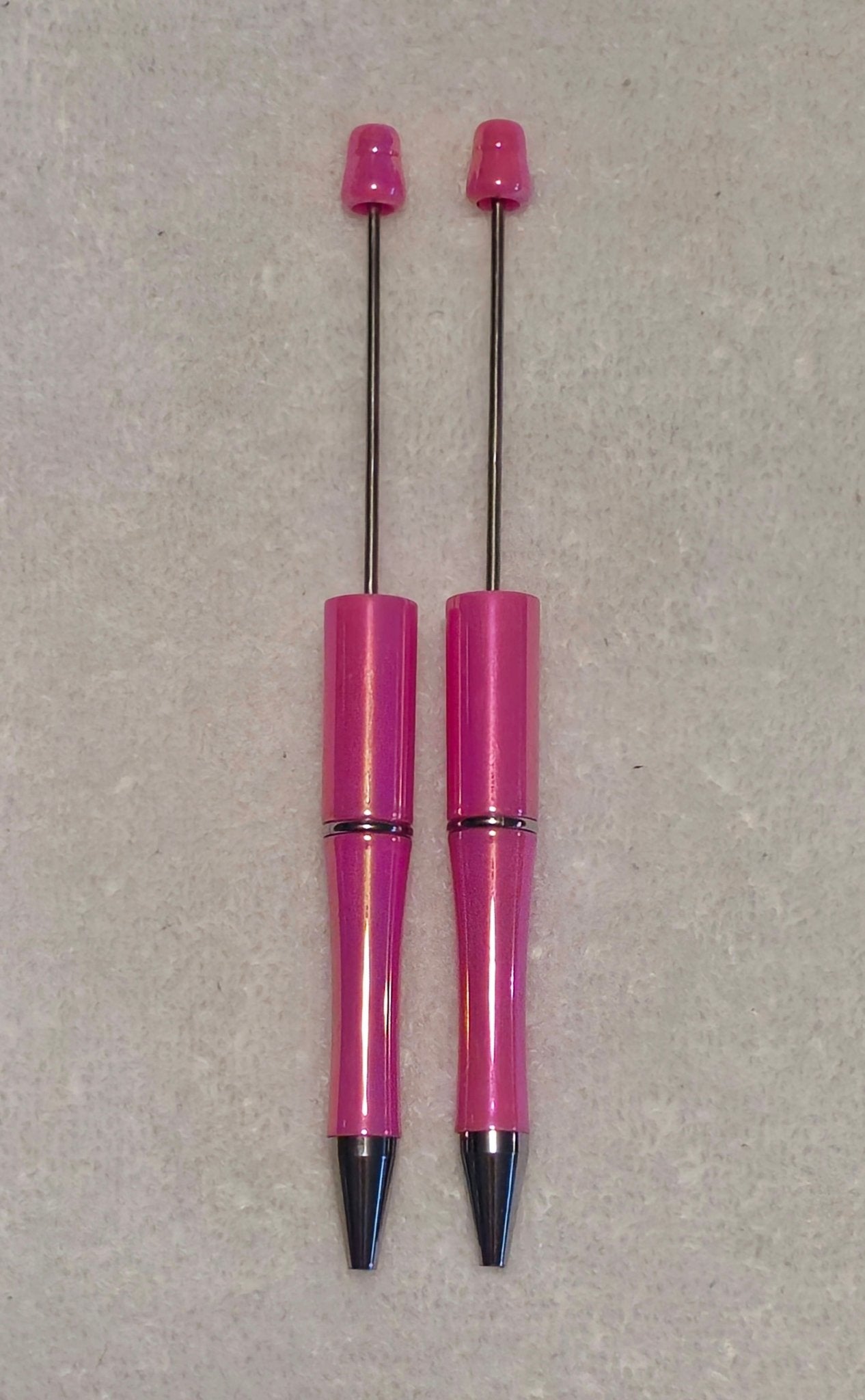1 Count Opal Shimmer Beadable Pen Blanks. Bead Accessorie Blanks