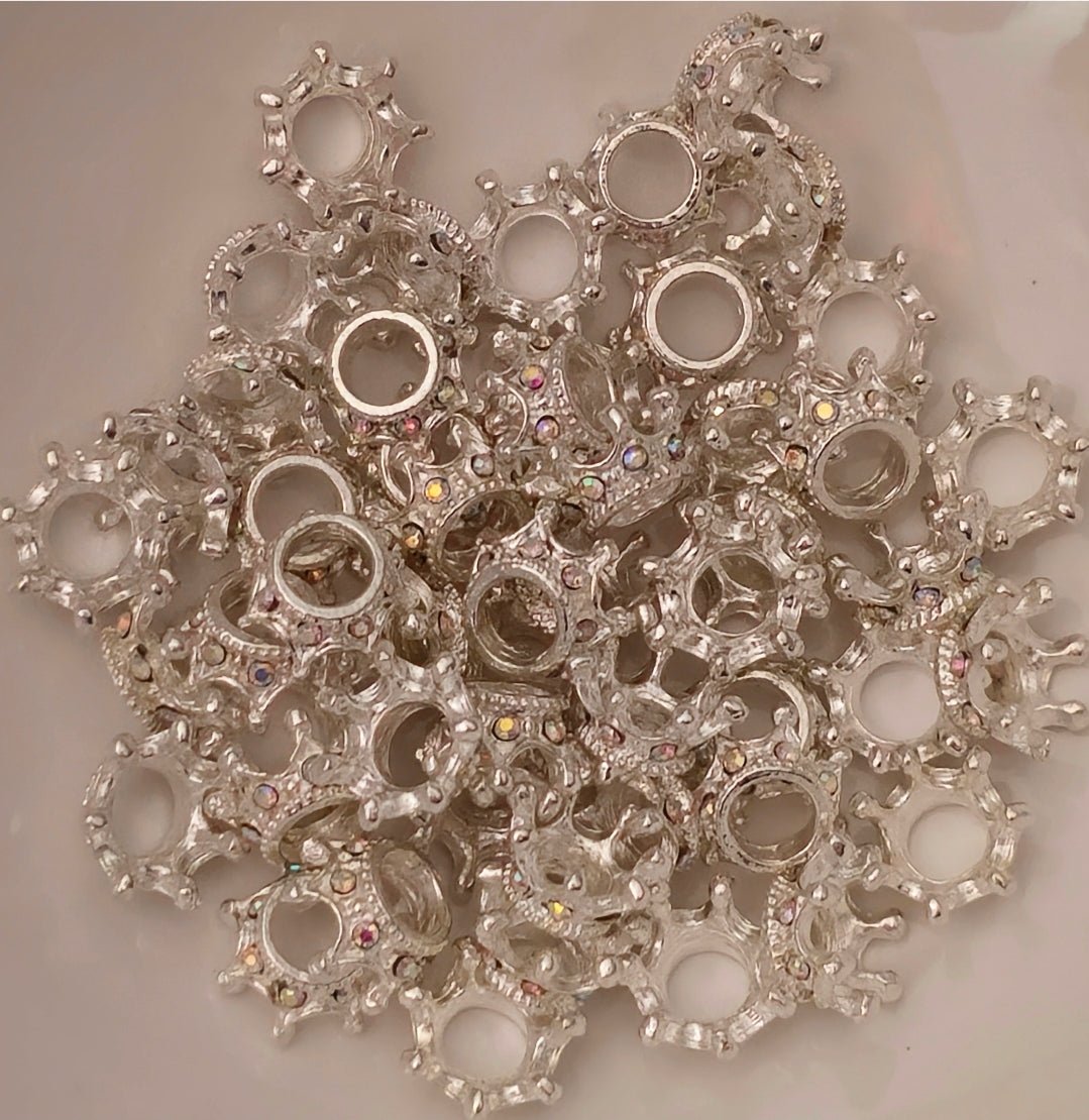 1 Count Metal Rhinestone Crowns