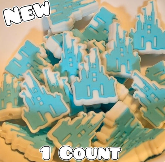 1 Count Focal Bead Disney Castel