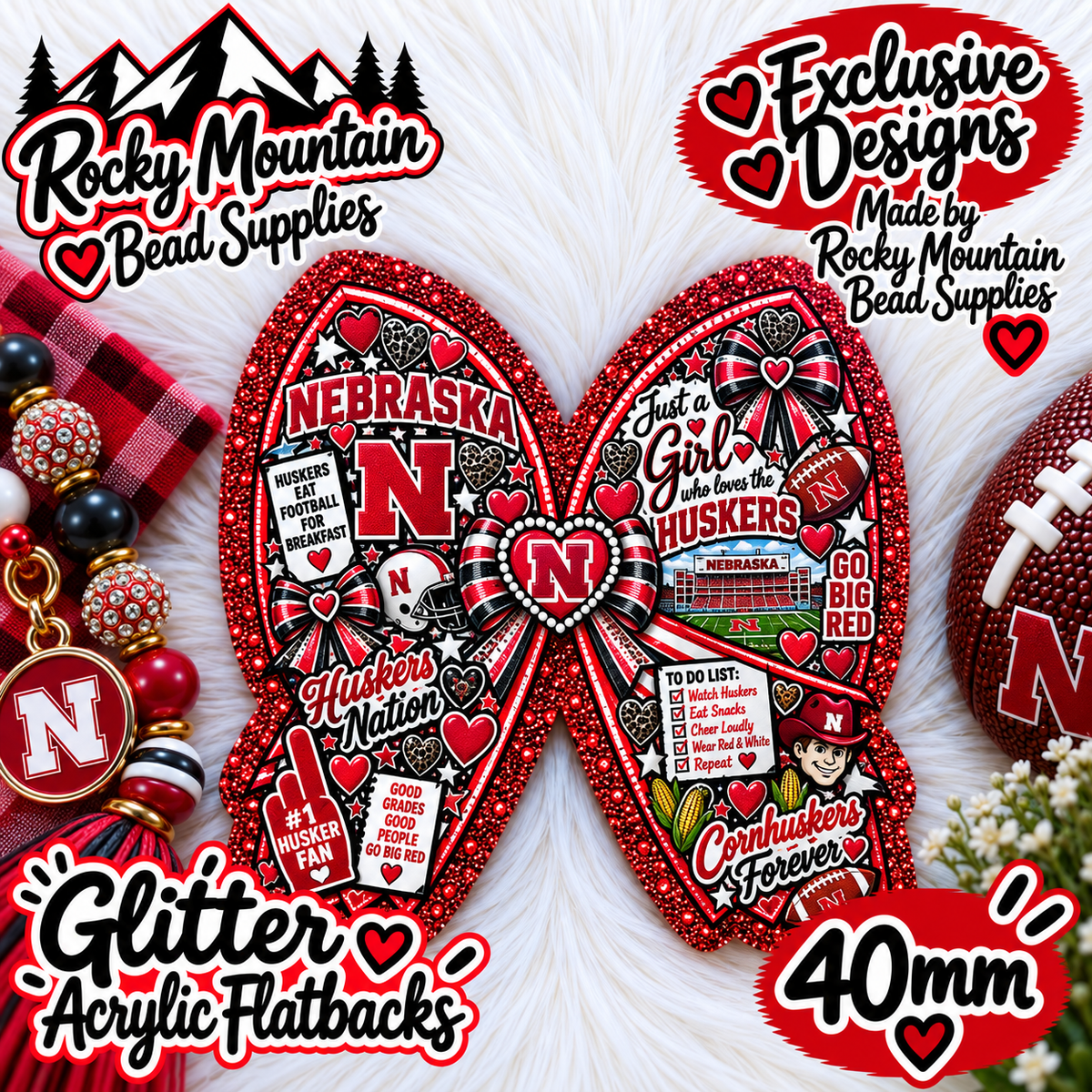 Shop Exclusive 1 Count Custom Exclusive Glitter