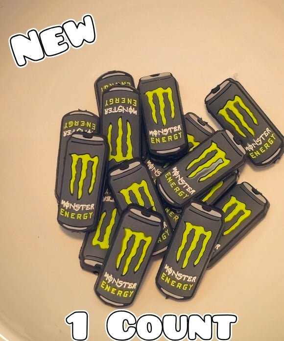 1 Count Focal Bead Monster Drink