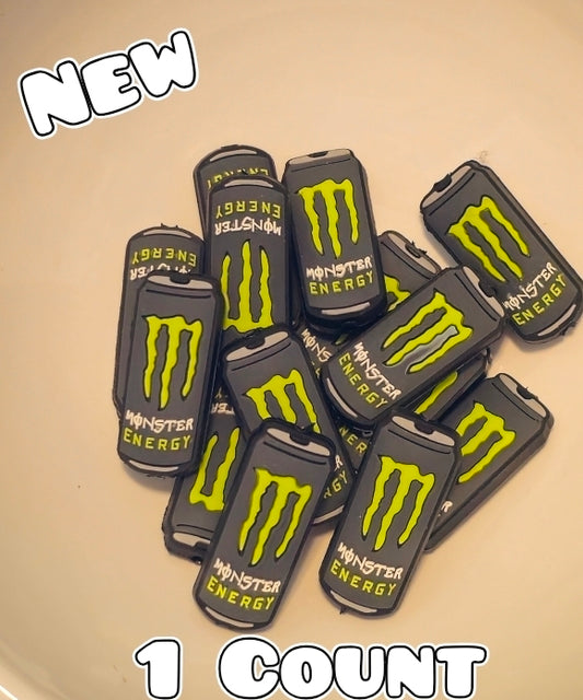 1 Count Focal Bead Monster Drink