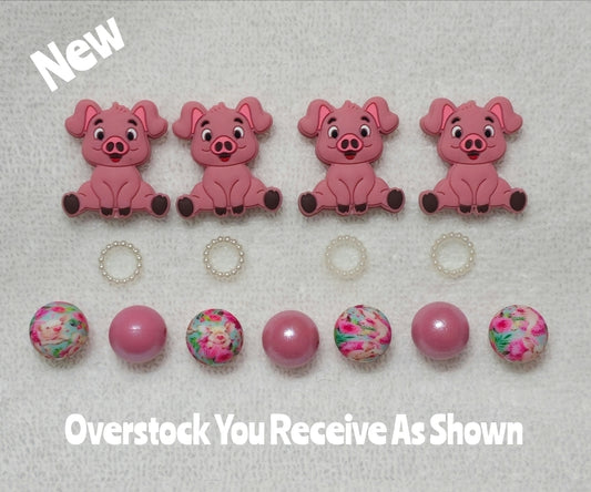 Overstock Clearance Cute Pigs Set