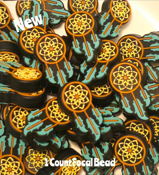 Clearance Dream Catcher Focal Beads 1 Count DIY Bead Supplies