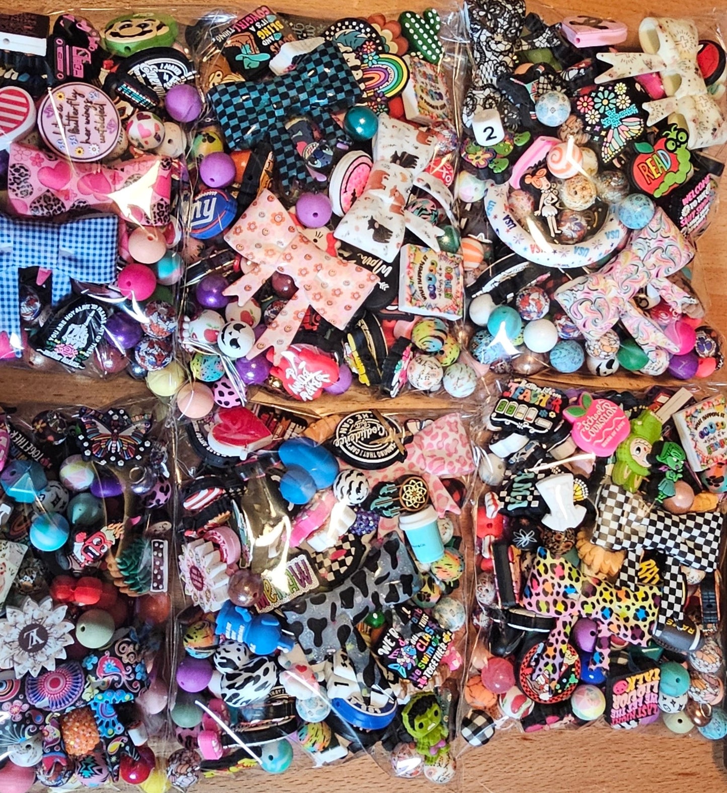 New April Bulk Mystery Bead Bags Limited Quantites Bigger Bags! Released 4-15-26