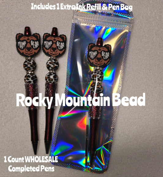 Wholsale Completed Pens come with 1 pen 1 ink refill and pen bag Craft Supplies Mama Bear