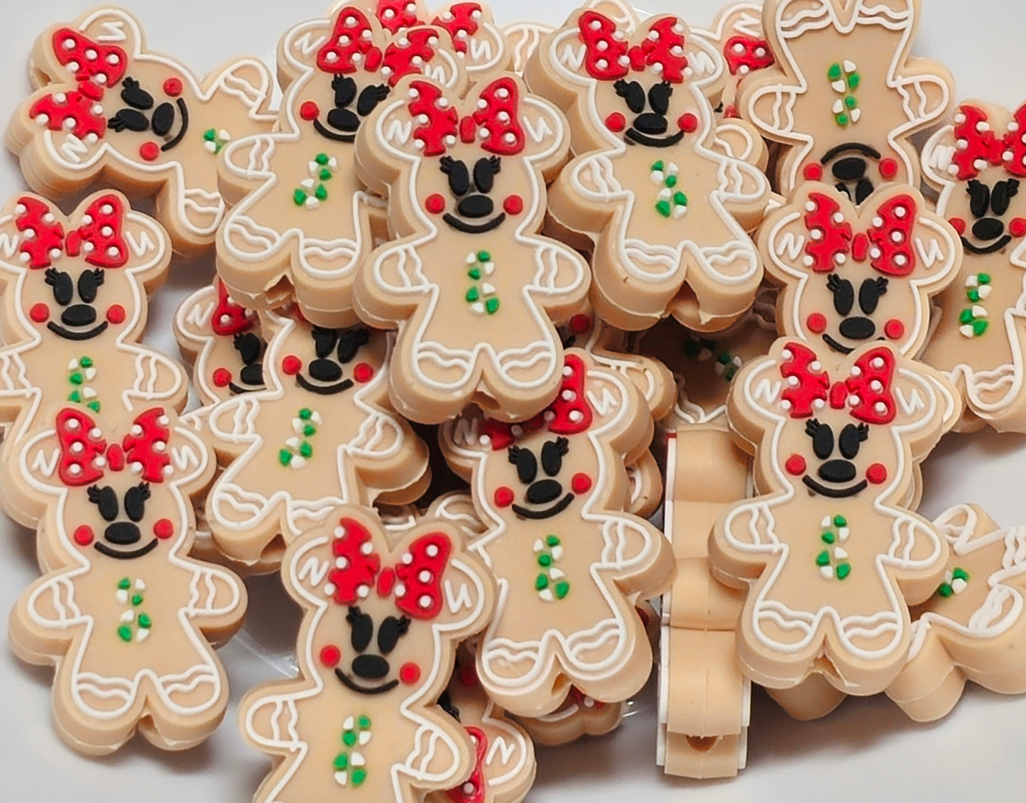 DIY Focal Bead 1 Count Craft Supplies Character Mickey Minnie Mouse