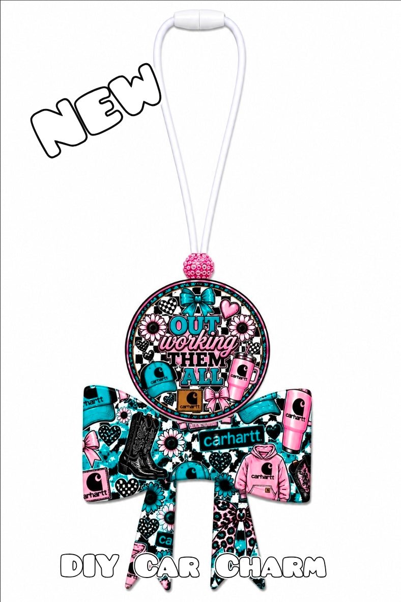 New 1 Count DIY Beadable Care CHARM Carharrt