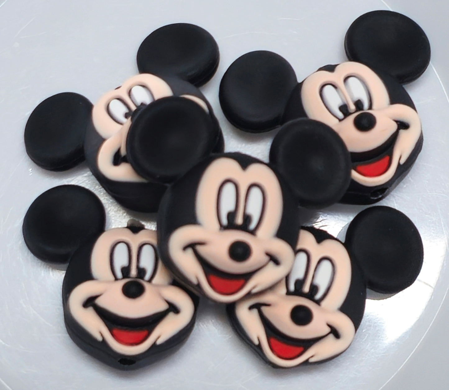 DIY Focal Bead 1 Count Craft Supplies Character Mickey Minnie Mouse