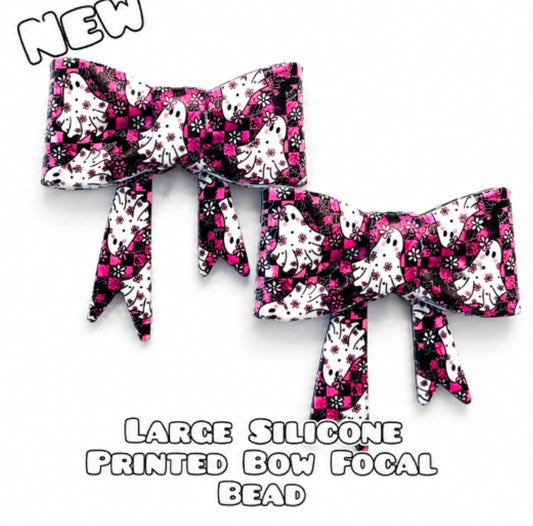 1 Count New Release Silicone Focal Bead Bow