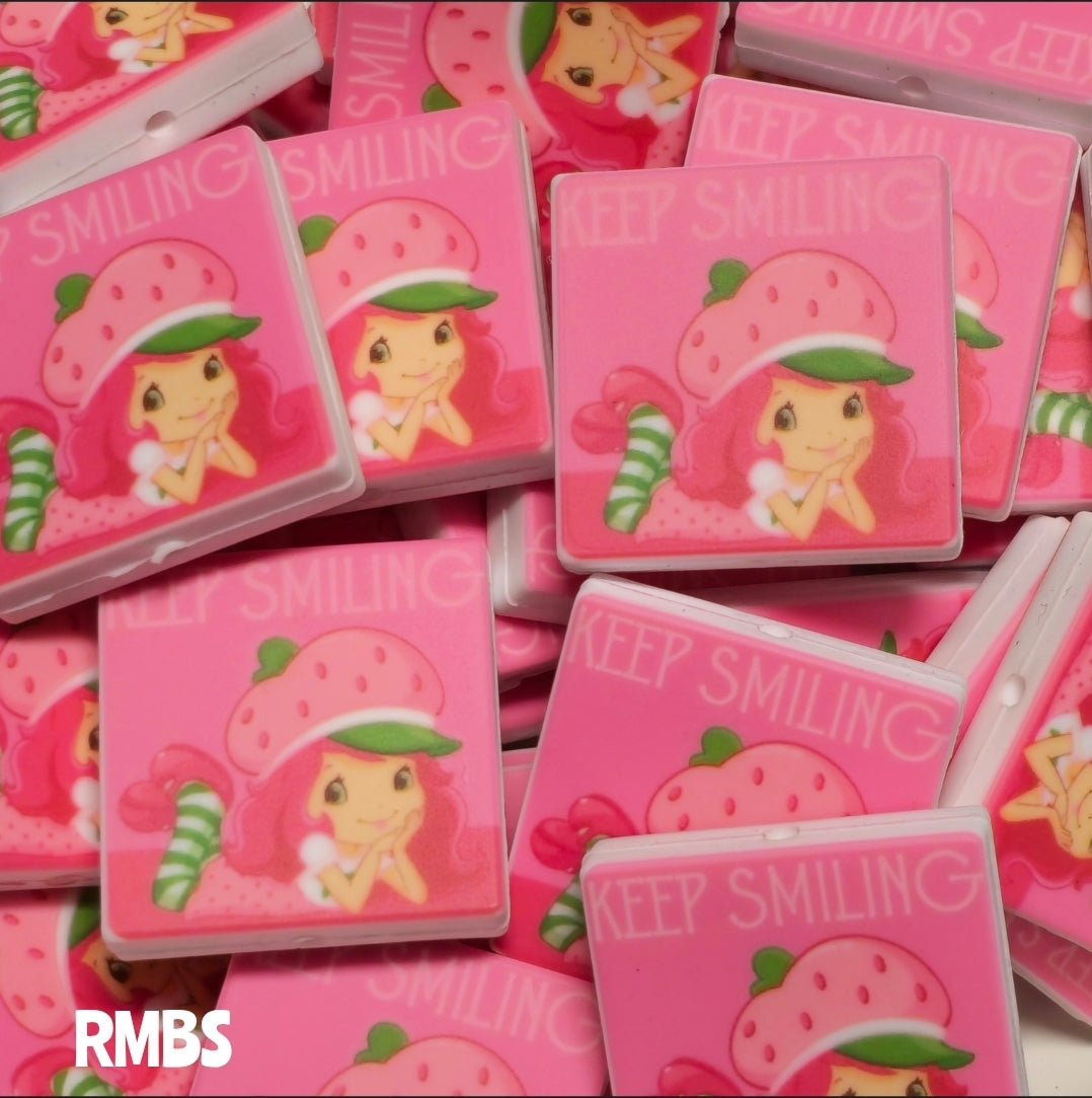 DIY Focal Bead 1 Count Craft Supplies Character Strawberry Shortcake
