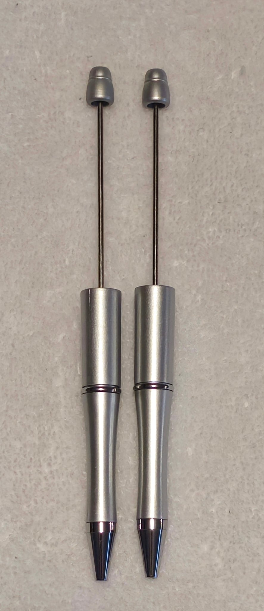 1 Count Solid Beadable Pen Blanks. Bead Accessorie Blanks