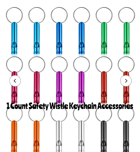 New- Safety keychain whistle
