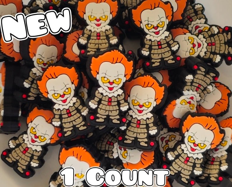 New 1 Count Pennywise Horror Focal Bead