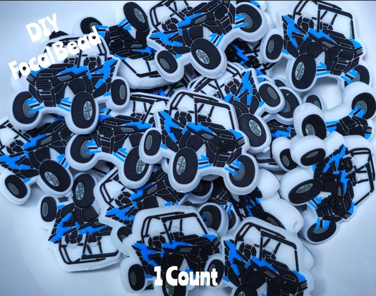 DIY Focal Bead 1 Count Craft Supplies Off Road ATV UTV