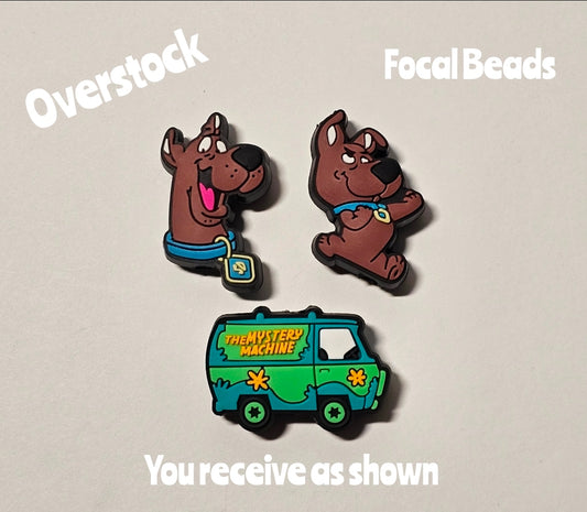 Overstock 3 Count Focal Bead Set As Shown