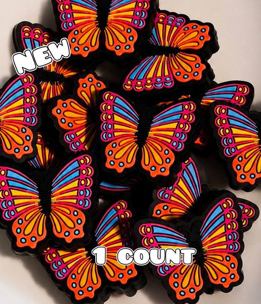 1 Count Focal Bead Butterfly