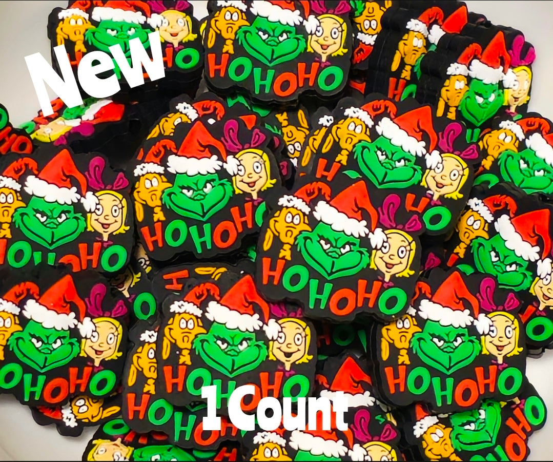 New Grinch & Friends Christmas 1 Count Focal Bead