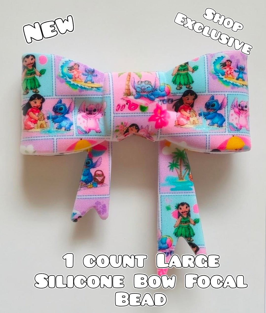 New Shop Exclusive 1 Count Large Silicone Bow Stitch