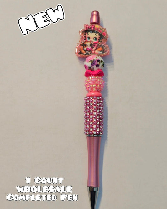 Wholesale Beadable Pens 1 Count Completed Pen Betty Boop