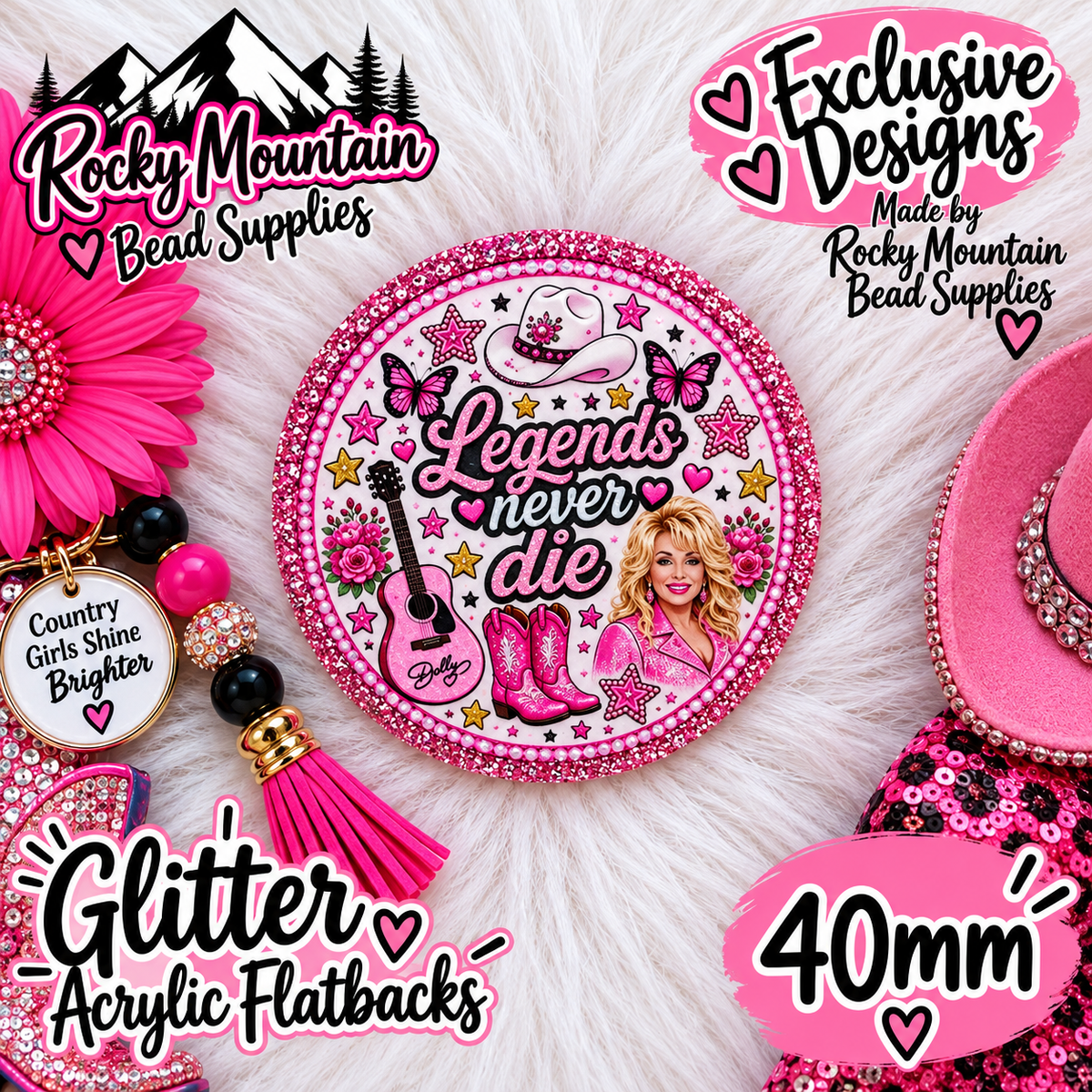 Shop Exclusive 1 Count Custom Exclusive Glitter