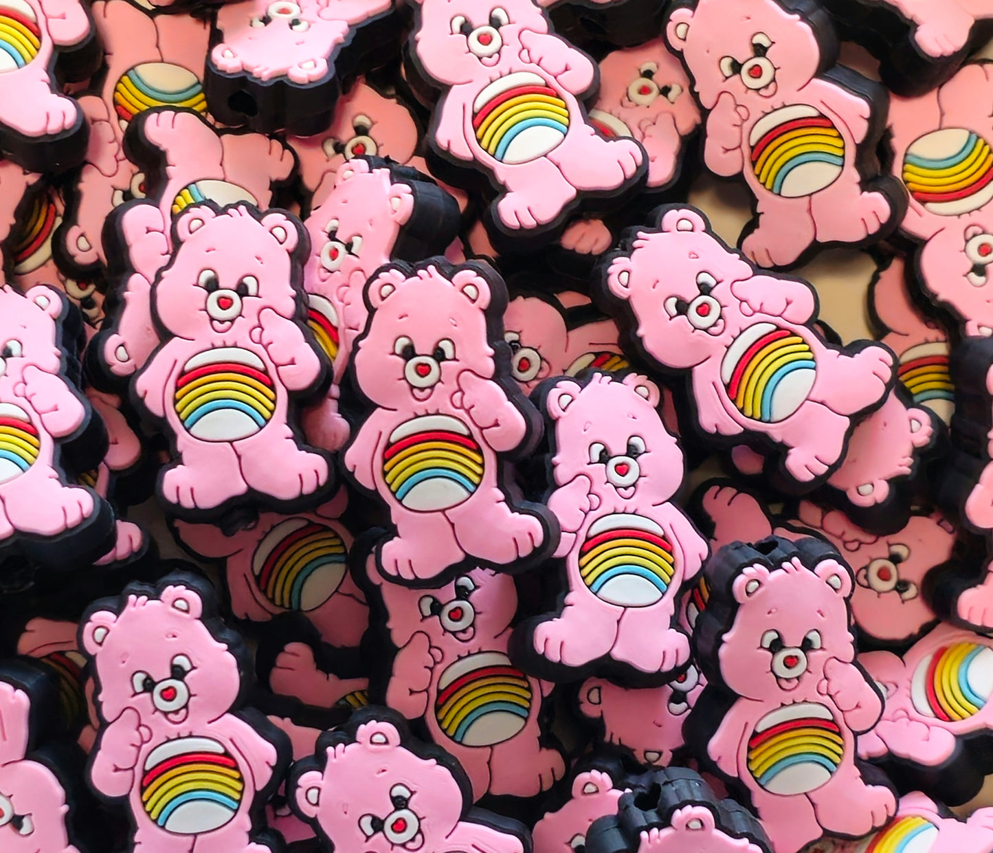 DIY Focal Bead 1 Count Craft Supplies Care Bears Beads Charms