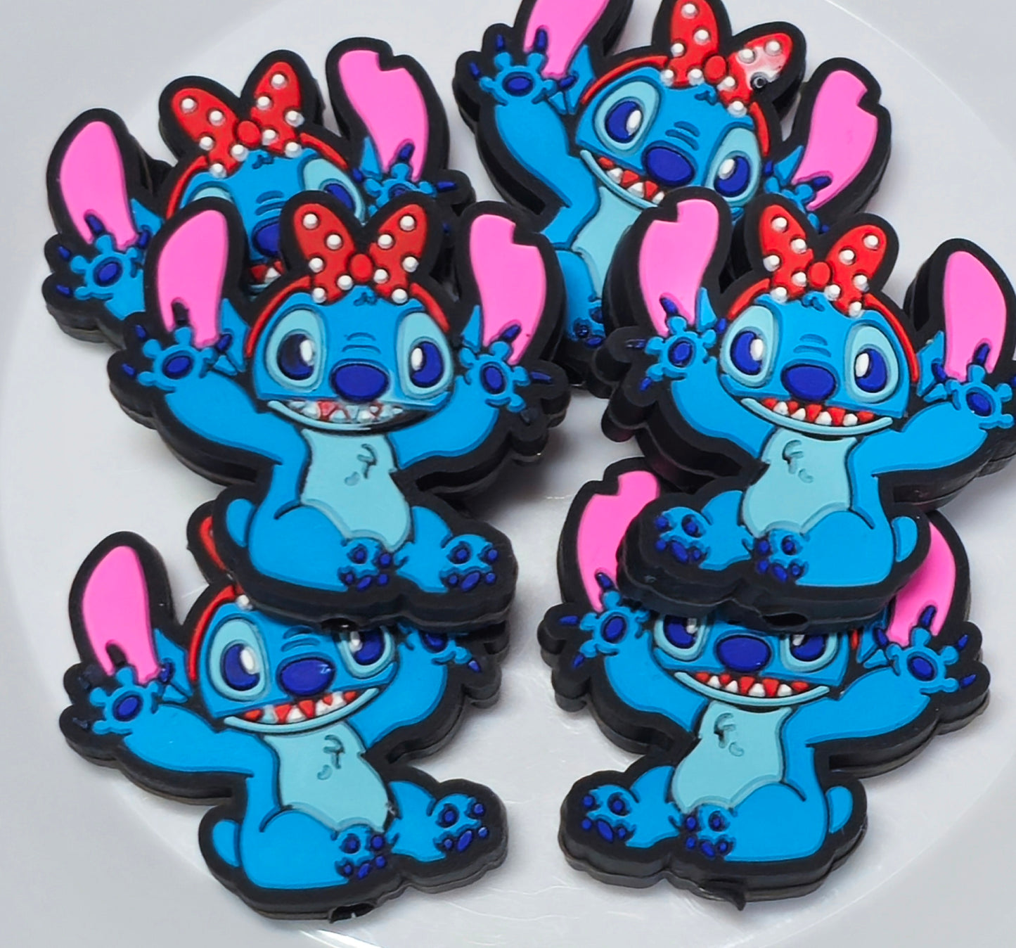 DIY Focal Bead 1 Count Craft Supplies Character Stitch Angel  Lilo Beads