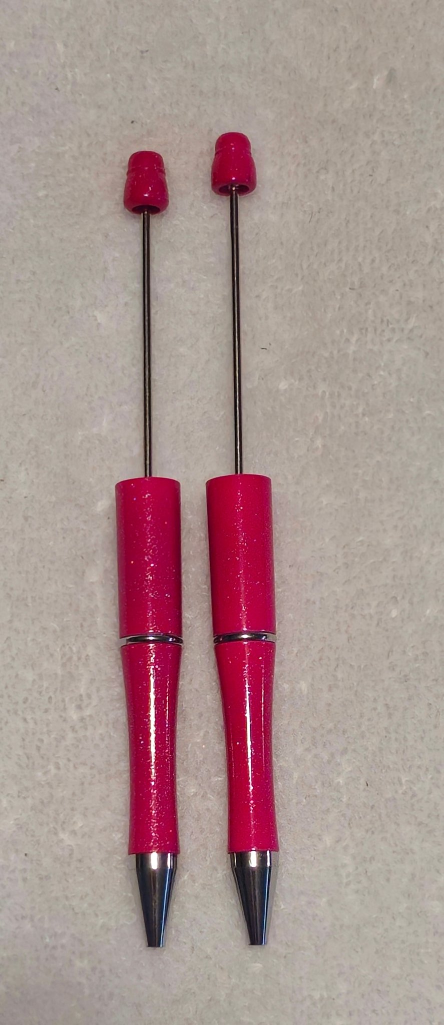 1 Count Solid Beadable Pen Blanks. Bead Accessorie Blanks