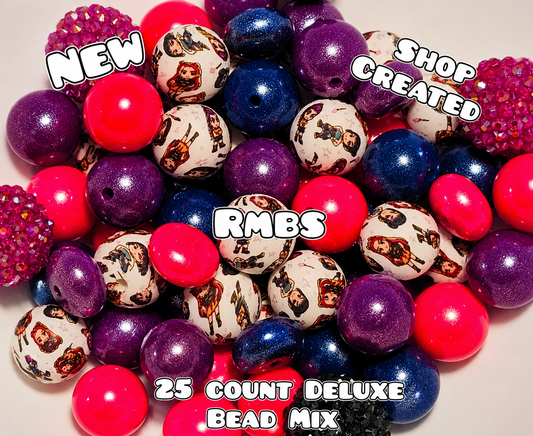 New Deluxe SILICONE Bead Mix 25 count. Shop Made K Pop