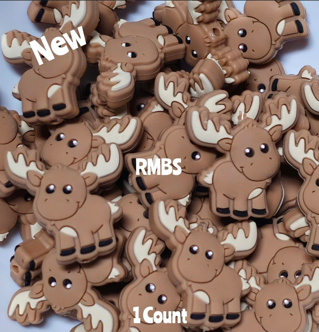 DIY Focal Bead 1 Count Craft Supplies Fall Religious Thanksgiving Silicone Beads