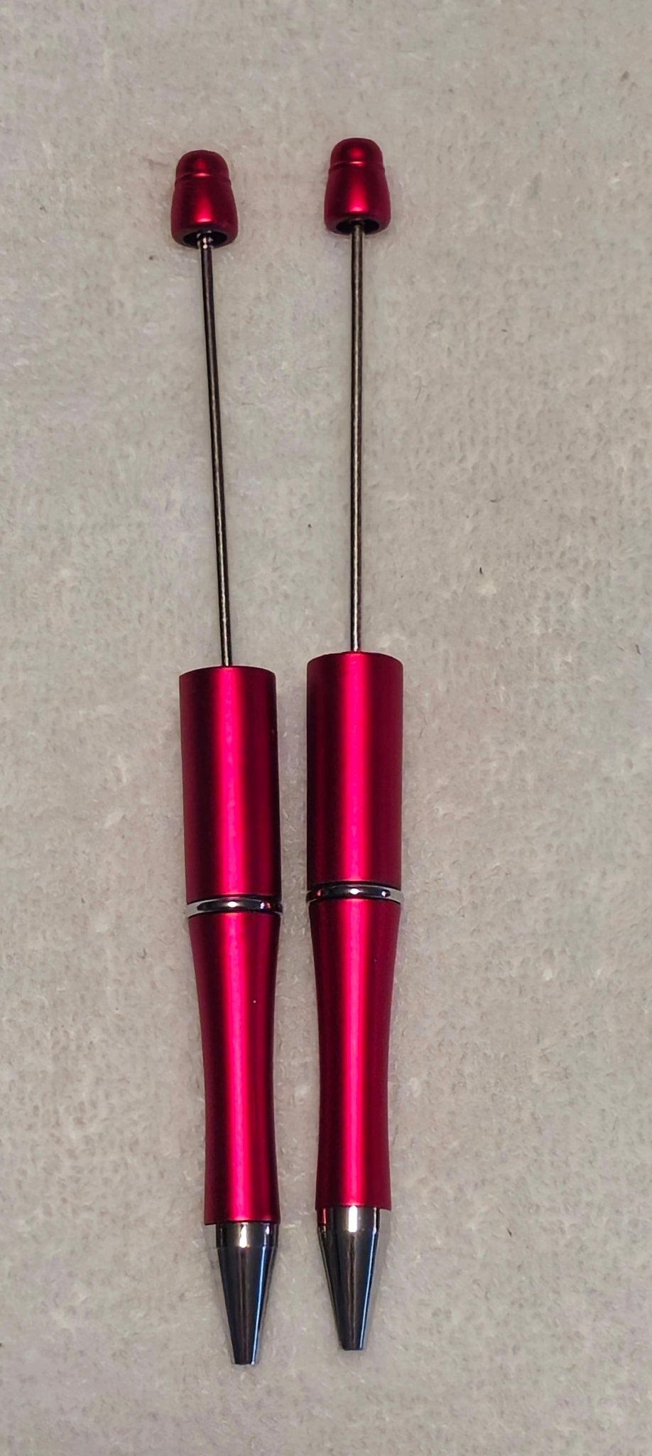 1 Count Solid Beadable Pen Blanks. Bead Accessorie Blanks