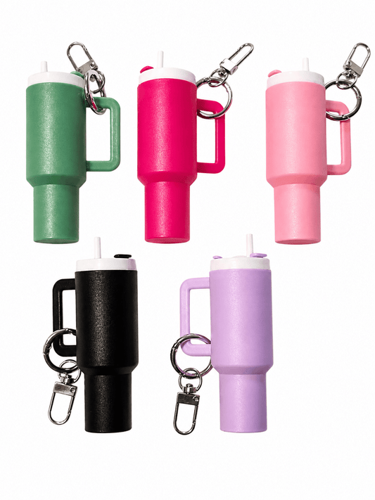 1 Count Chapstick Keychain Holder