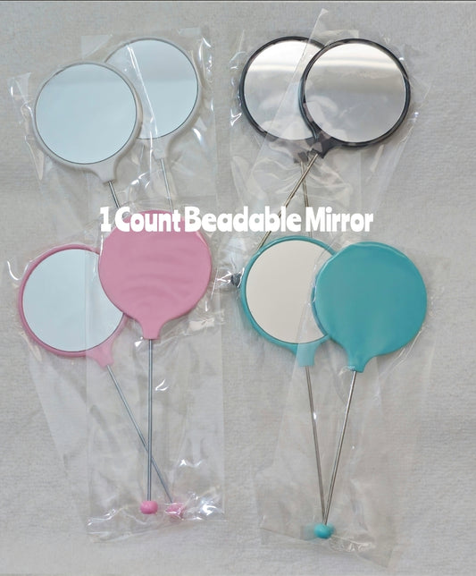 Clearance Over Stock 1 Count Beadable Mirror