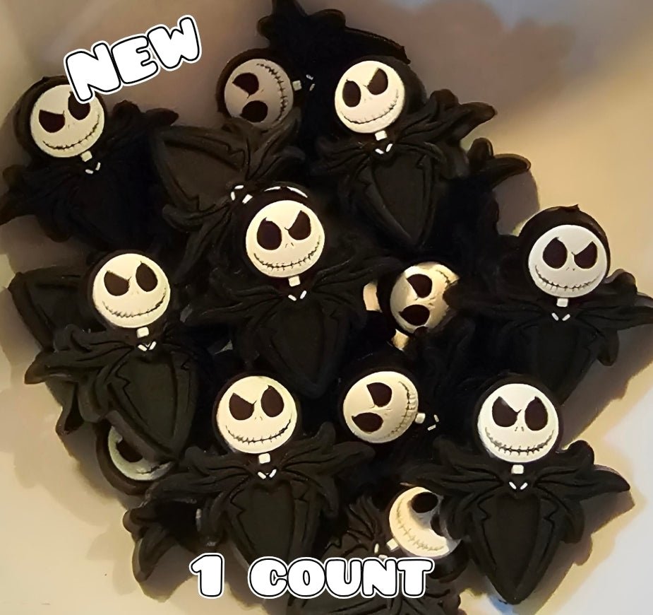 1 Count Focal Bead Skeleton Man