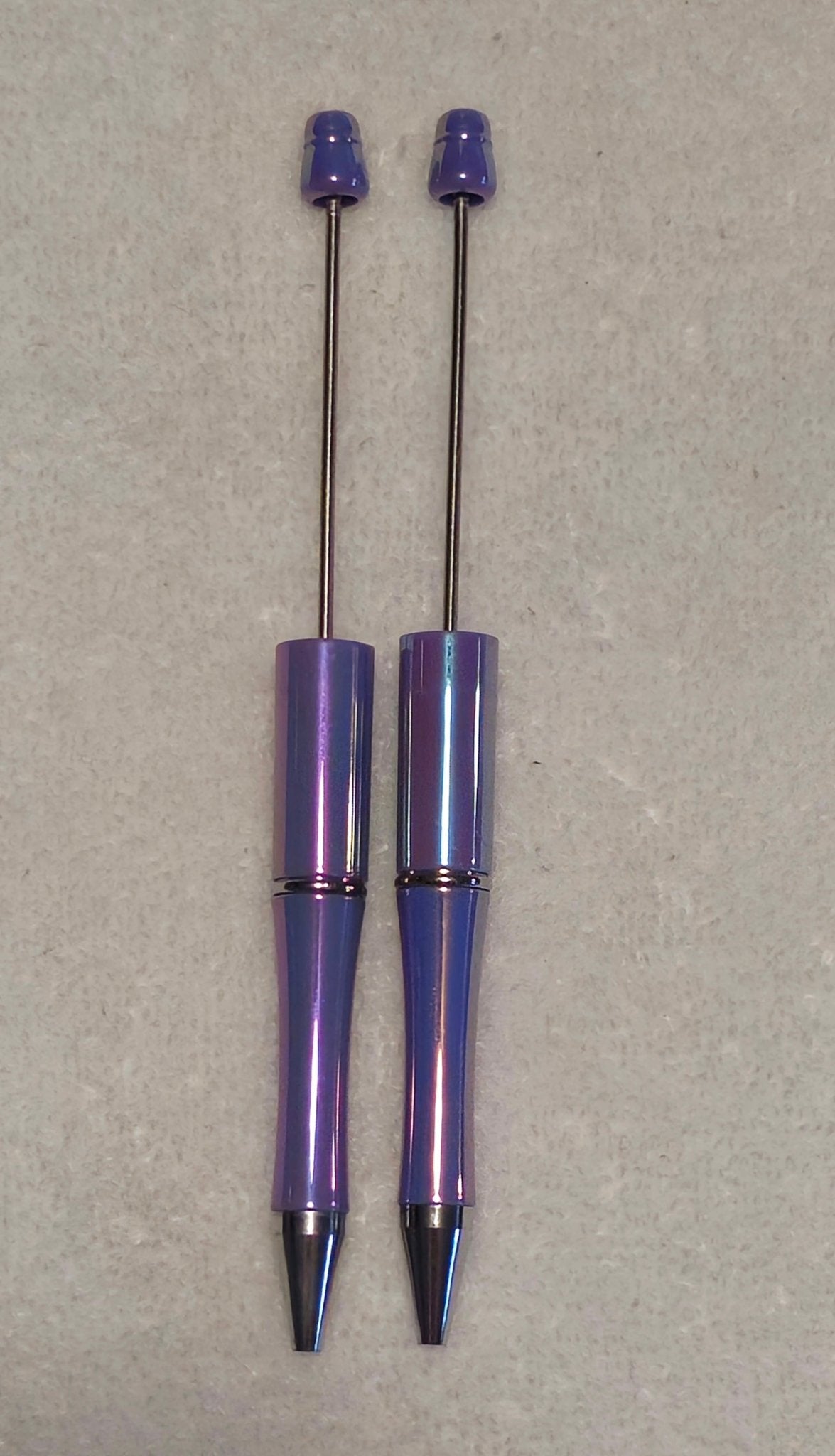 1 Count Opal Shimmer Beadable Pen Blanks. Bead Accessorie Blanks