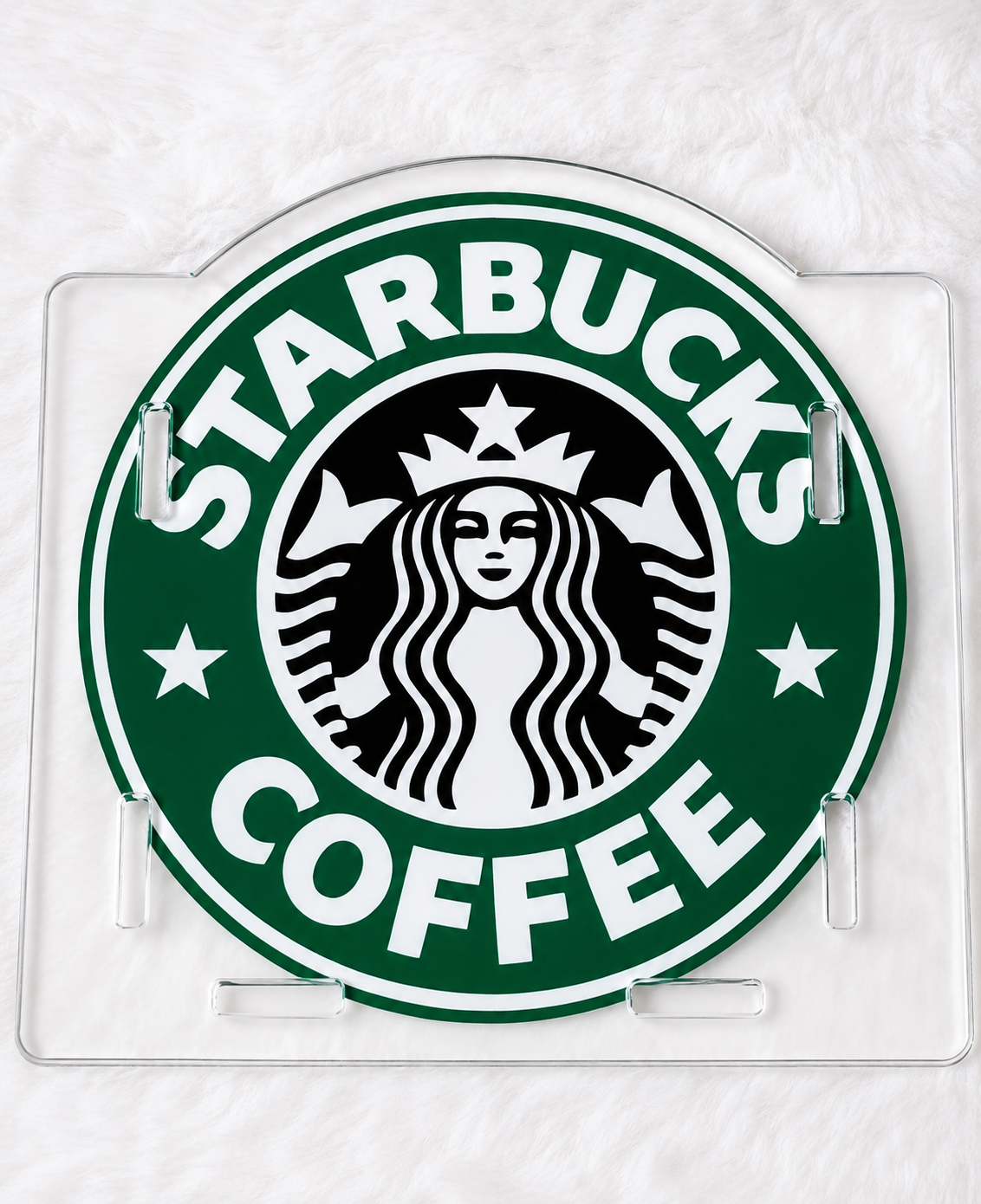 NEW Acrylic Pen Holder Box 1 Count Starbucks description for directions and special handling.