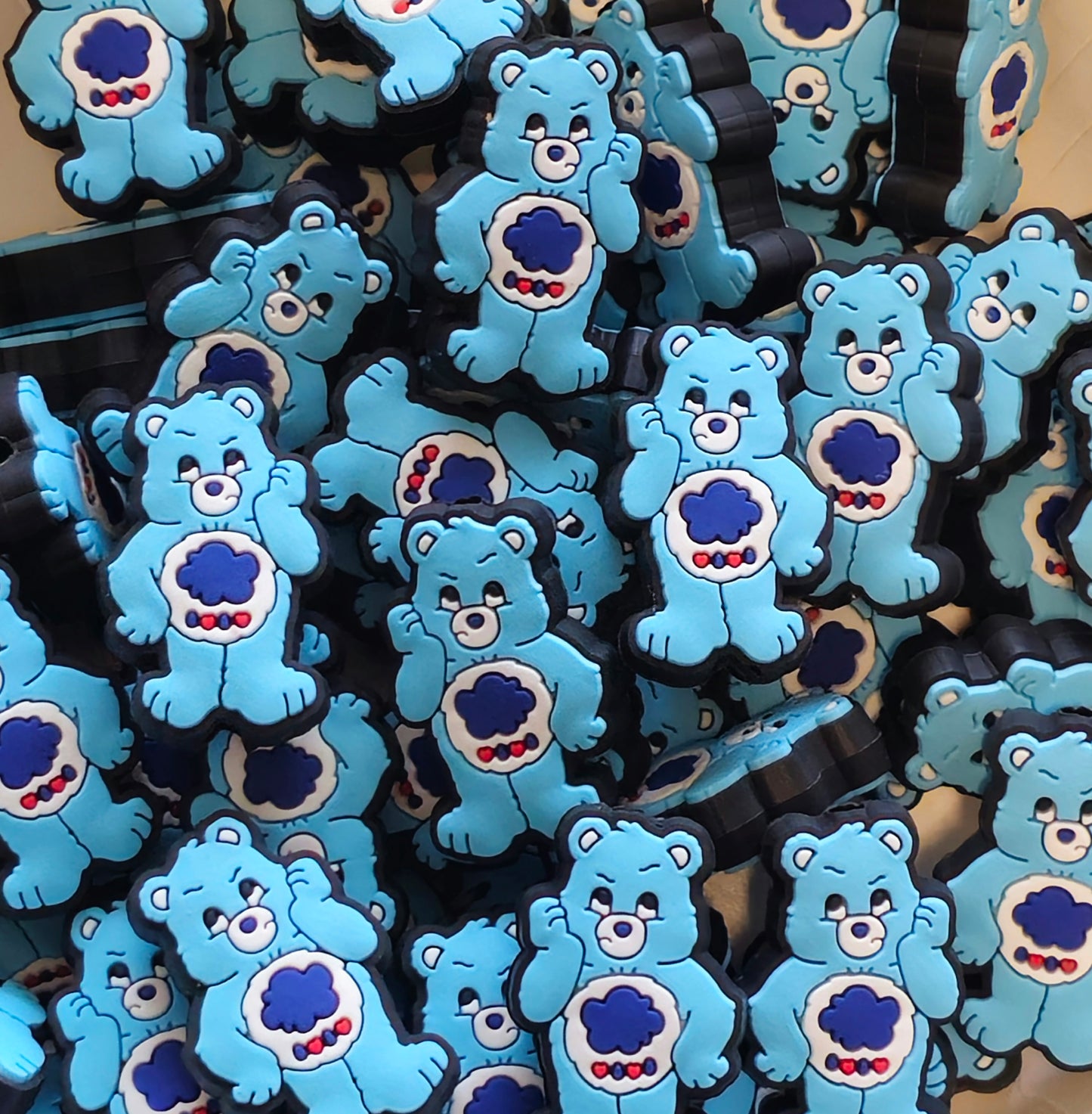 DIY Focal Bead 1 Count Craft Supplies Care Bears Beads Charms