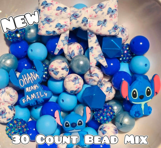 30 Count Silicone Bead Mix Stitch