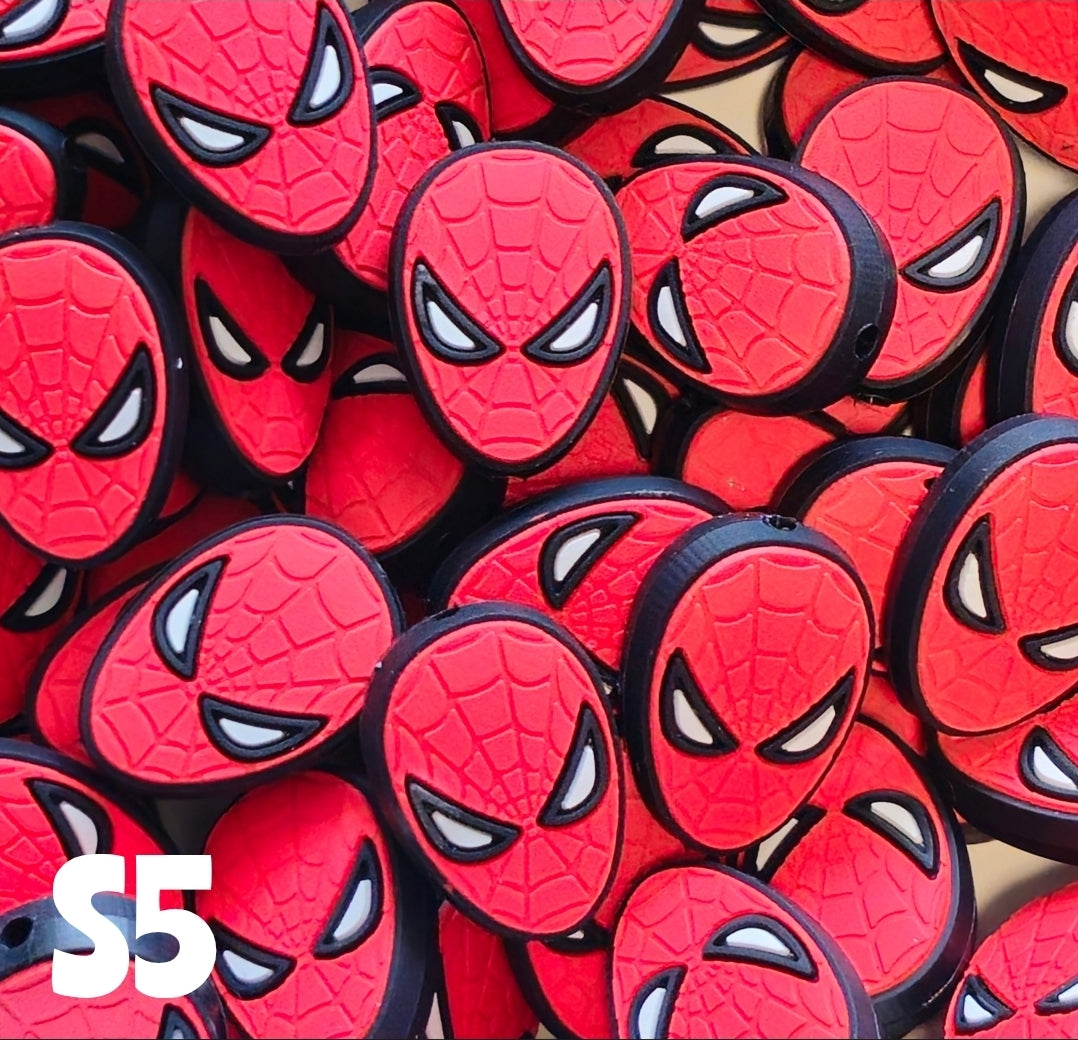 DIY Focal Bead 1 Count Craft Supplies Character Spiderman Beads Charms