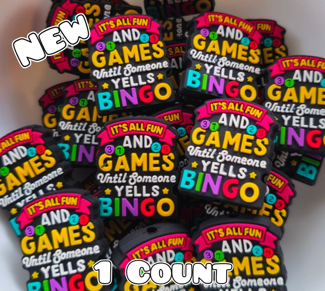 New 1 Count Focal Bead Bingo