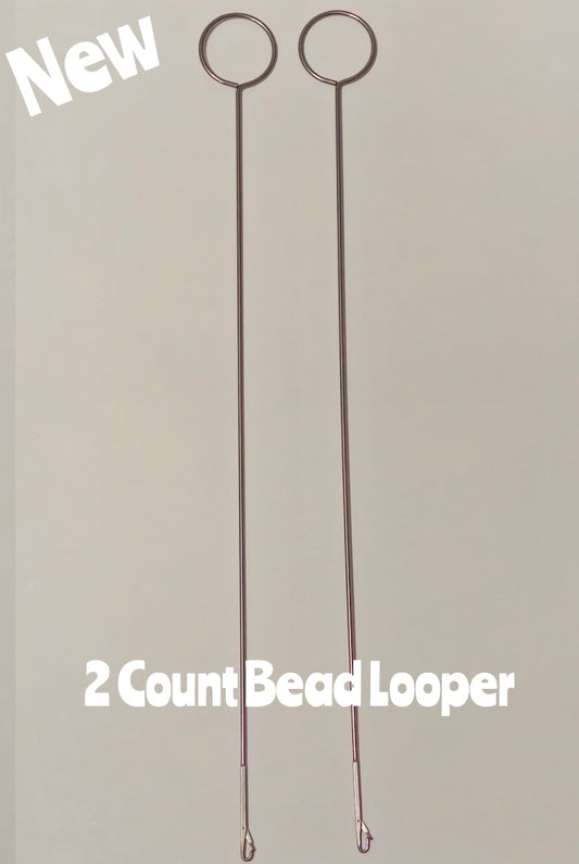 New 2 Count Bead Thread Looper Extra Long
