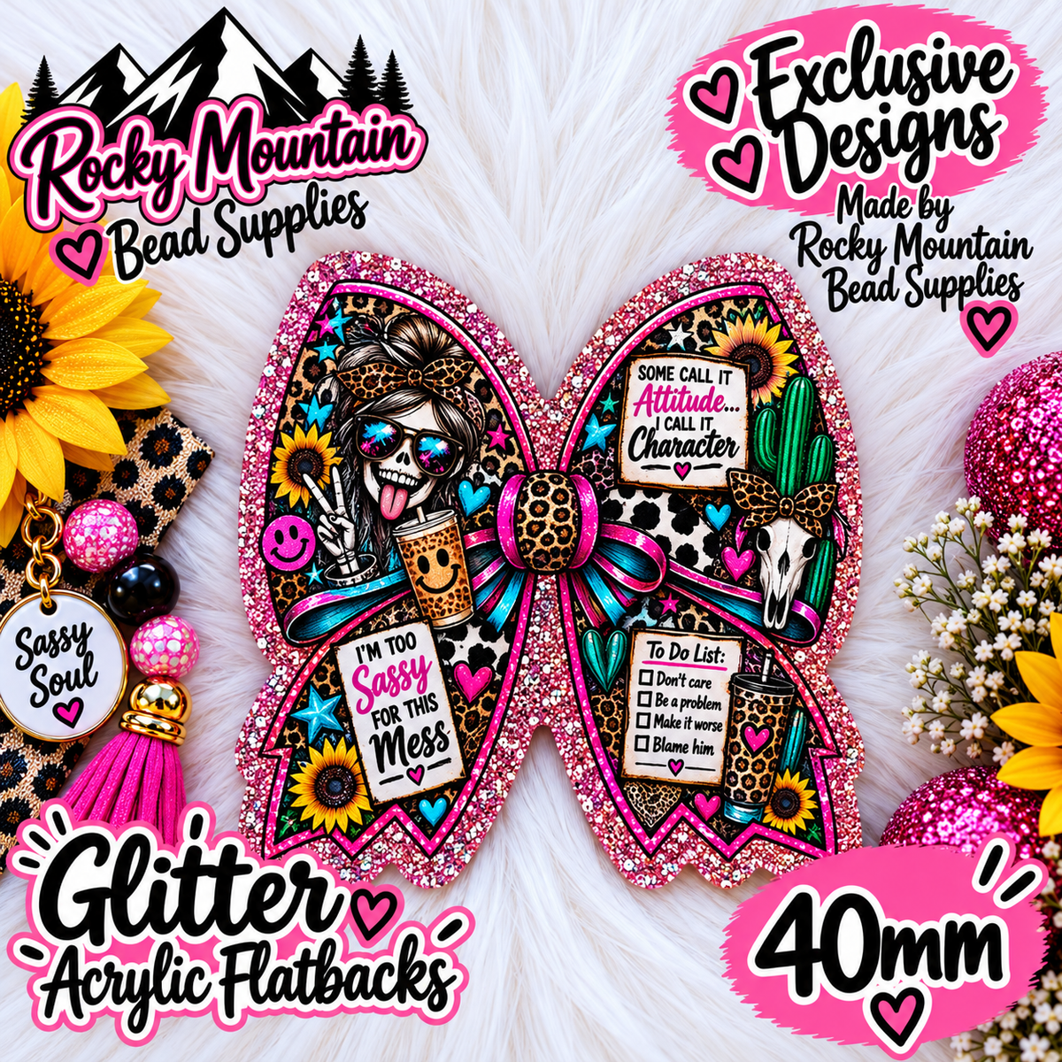 Shop Exclusive 1 Count Custom Exclusive Glitter