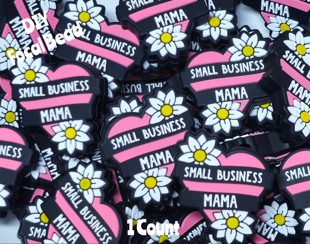 DIY Focal Bead 1 Count Craft Supplies Small Buisness Mama Daisy's Heart