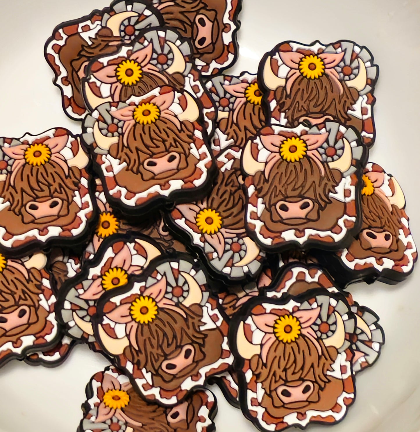 Clearance Cow Focal Beads 1 Count DIY Bead Supplies