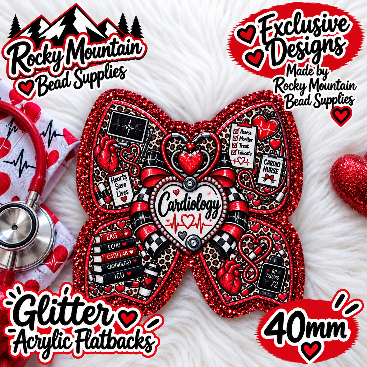 Shop Exclusive 1 Count Custom Exclusive Glitter