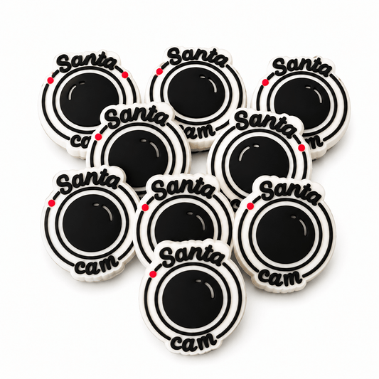 1 Count Focal Bead Santa Cam