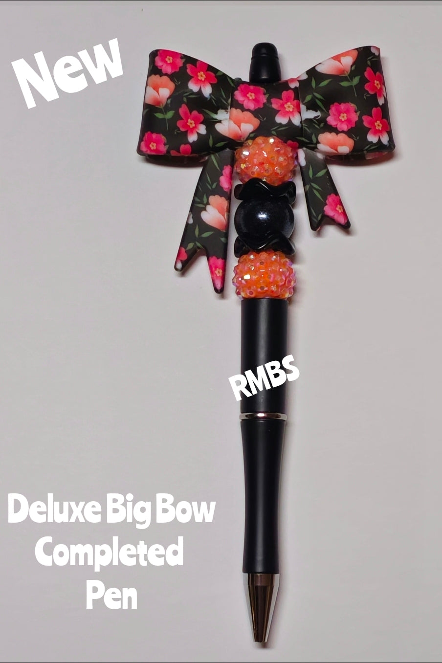 New 1 Count Completed BIG BOW Pen With extra ink