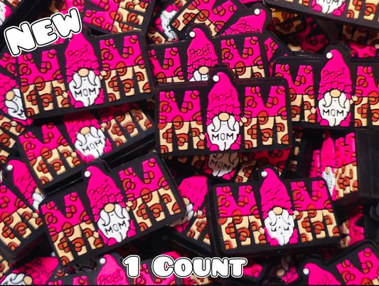 New 1 Count Focal Bead Gnomes Best Mom