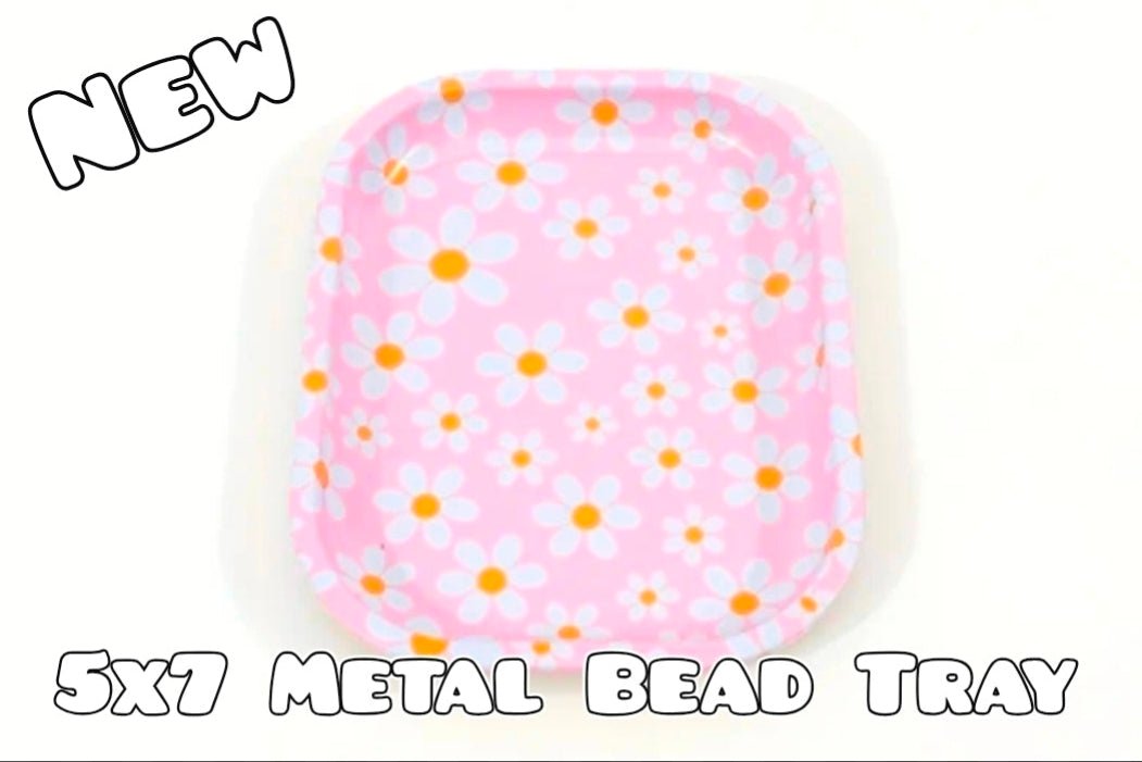 Custom Metal Bead Trays 7x6 Supplies Tray